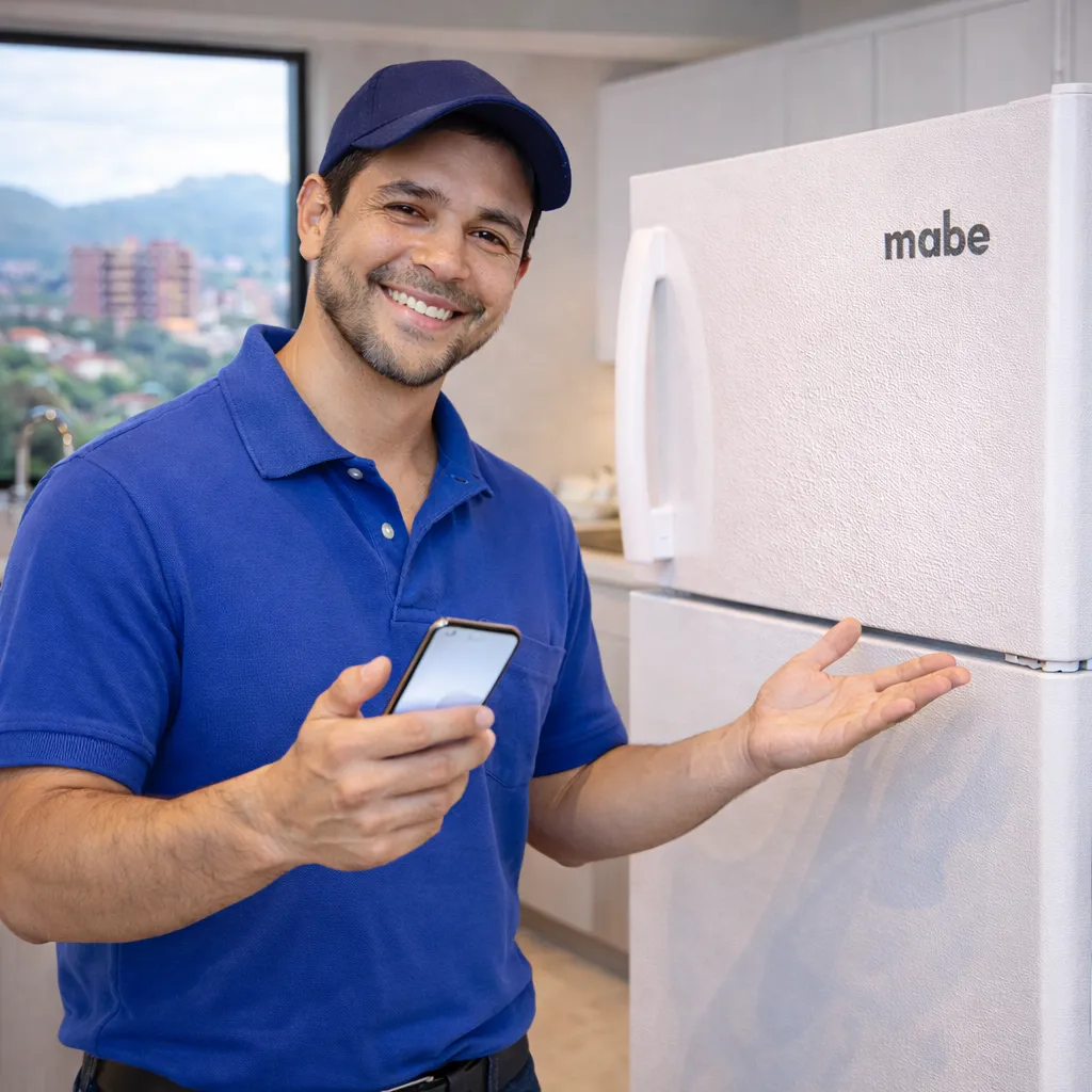 Tecnico reparacion neveras mabe